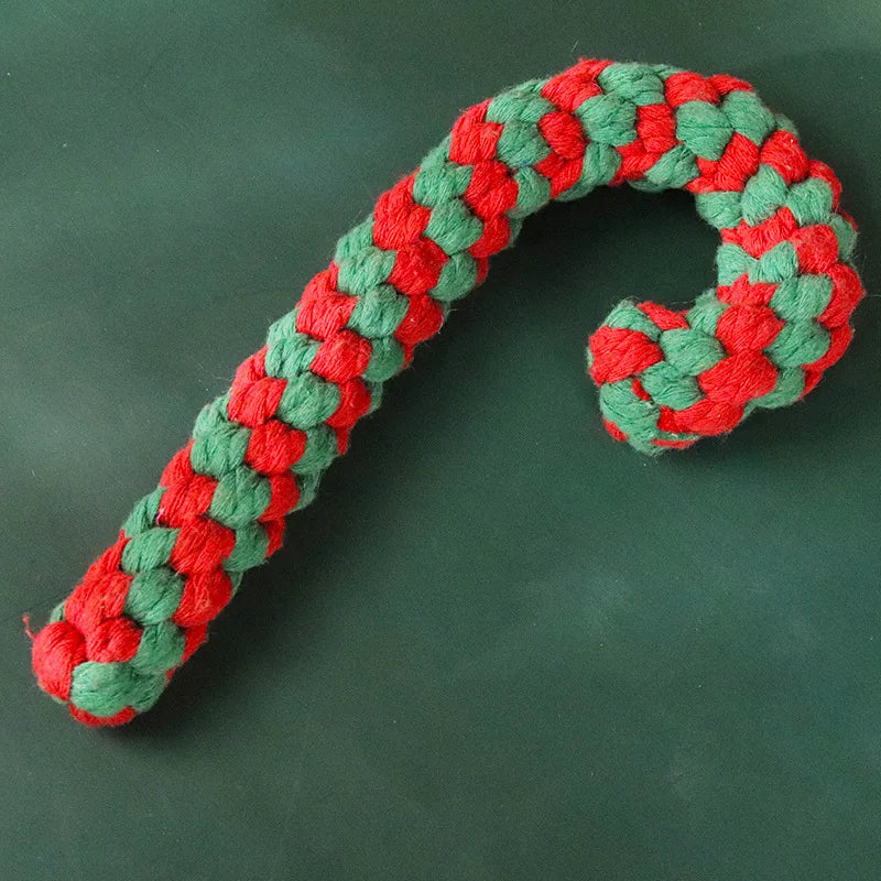 Holiday Rope & Plush Dog Toys – product photo 13