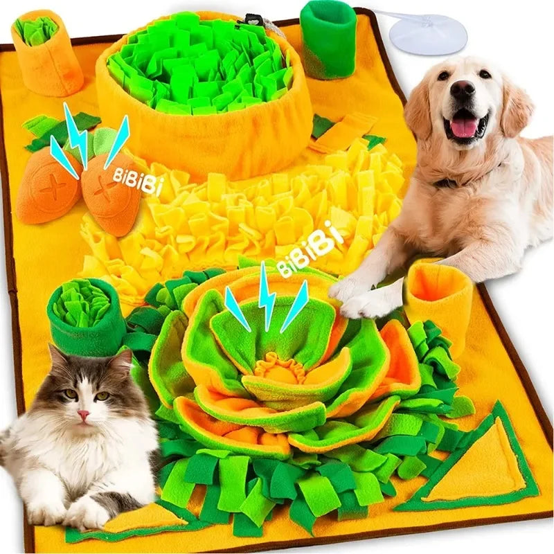 Large Snuffle Mat for Dogs – Slow Feeder & Sniffing Puzzle