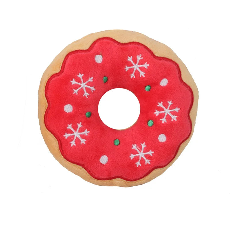 Christmas Squeaky Plush Dog Toys – product photo 14
