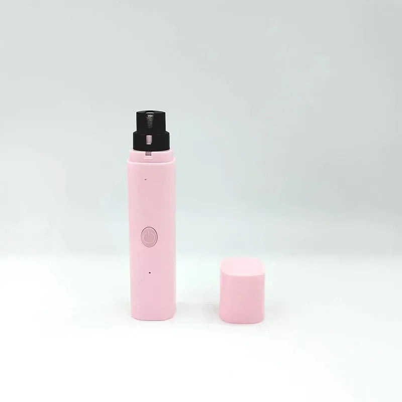 Quiet Dog & Cat Nail Grinder – Rechargeable with LED Light