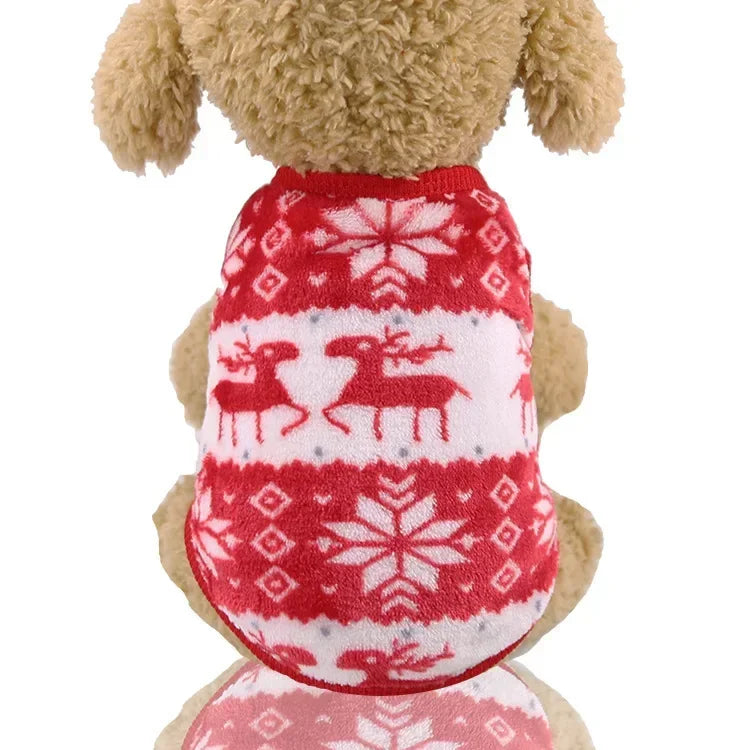 Christmas Fleece Sweater for Dogs & Cats – product photo 17