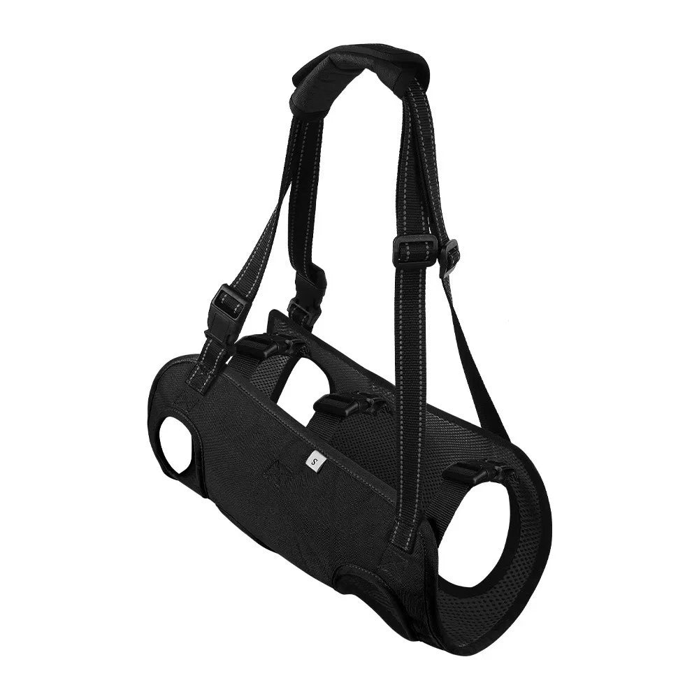 Dog Lift Support Harness - Black, L