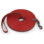 Long Training Dog Leash – Multiple Lengths - Red