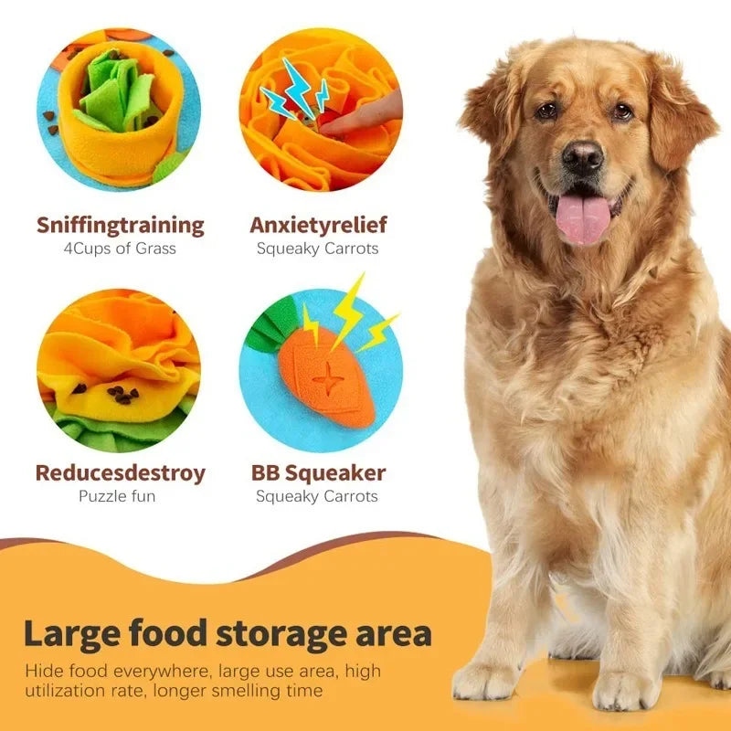 Large Snuffle Mat for Dogs – Slow Feeder & Sniffing Puzzle