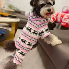Reindeer Fleece Dog Pajamas – product overview