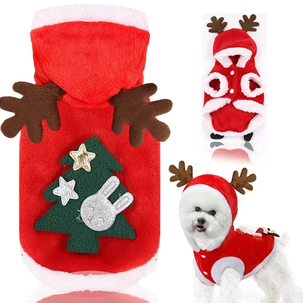 Christmas Fleece Sweater for Dogs & Cats – product photo 14