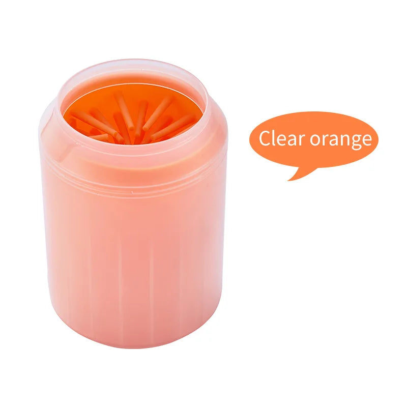 Portable Dog Paw Cleaner Cup – Soft Silicone Paw Washer