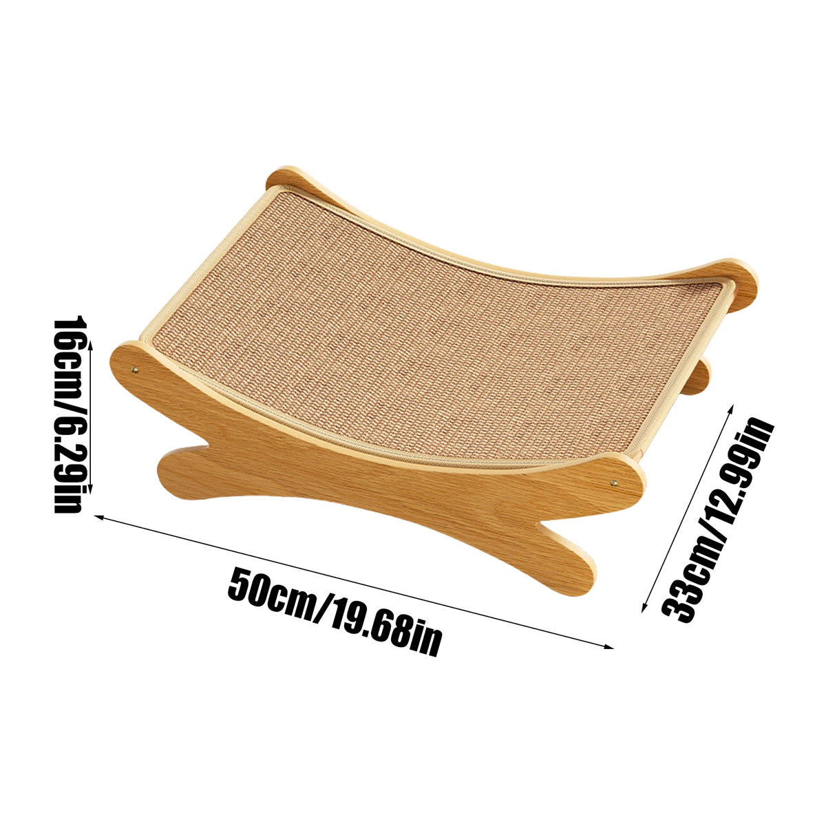Cat Scratcher Lounge Bed – Sisal Lounger & Oval Bed Styles