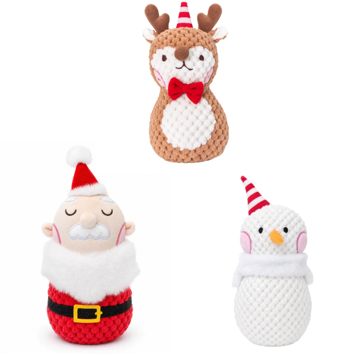 Christmas Squeaky Plush Dog Toys – product photo 15