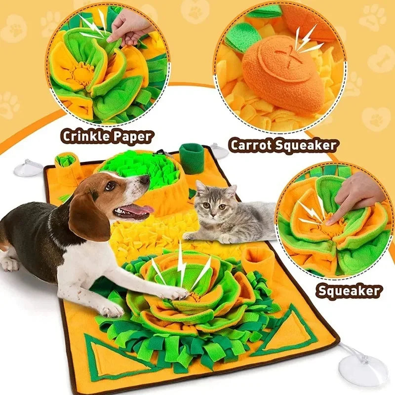 Large Snuffle Mat for Dogs – Slow Feeder & Sniffing Puzzle