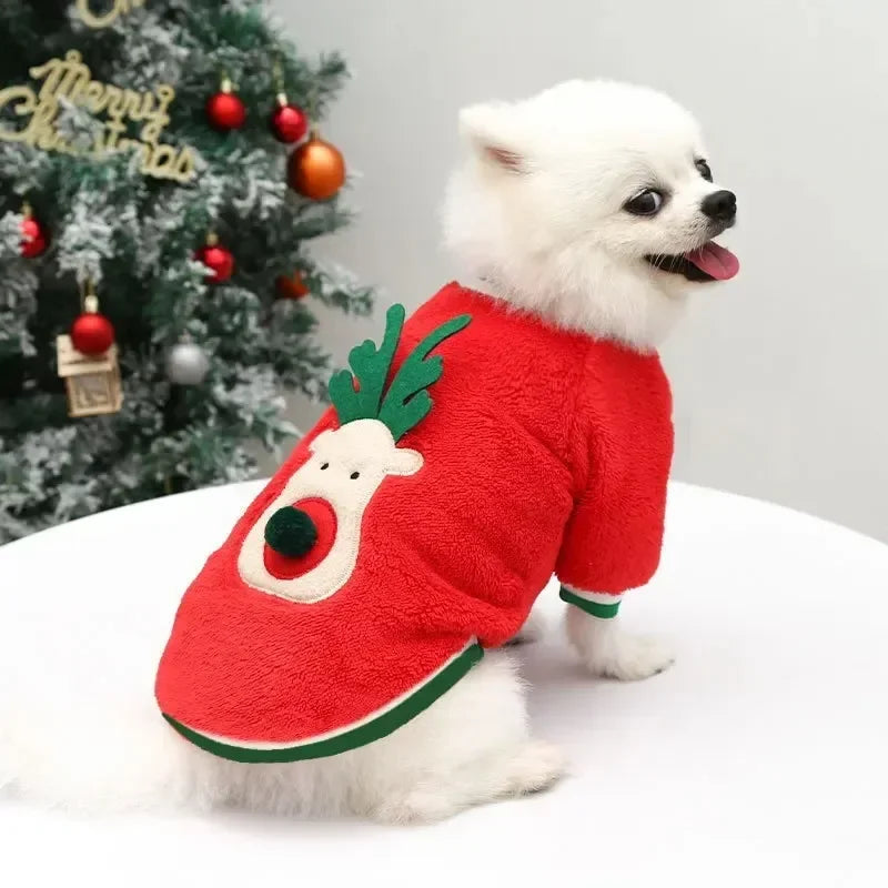 Christmas Fleece Sweater for Dogs & Cats – product photo 4