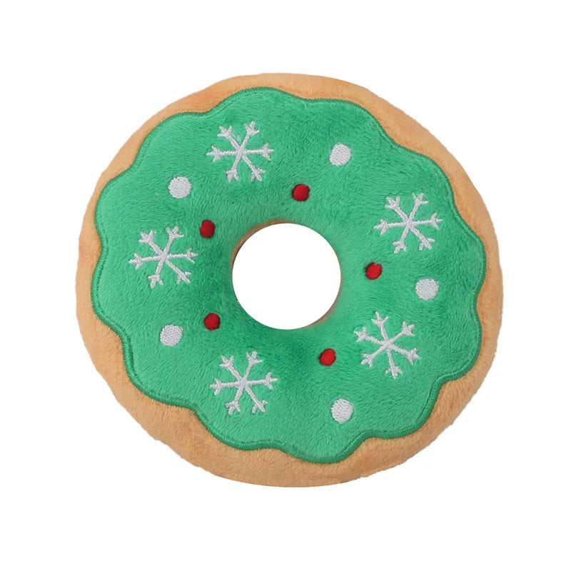 Christmas Squeaky Plush Dog Toys – product photo 8
