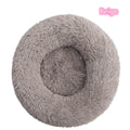 Calming Donut Bed for Dogs & Cats – Fluffy Plush