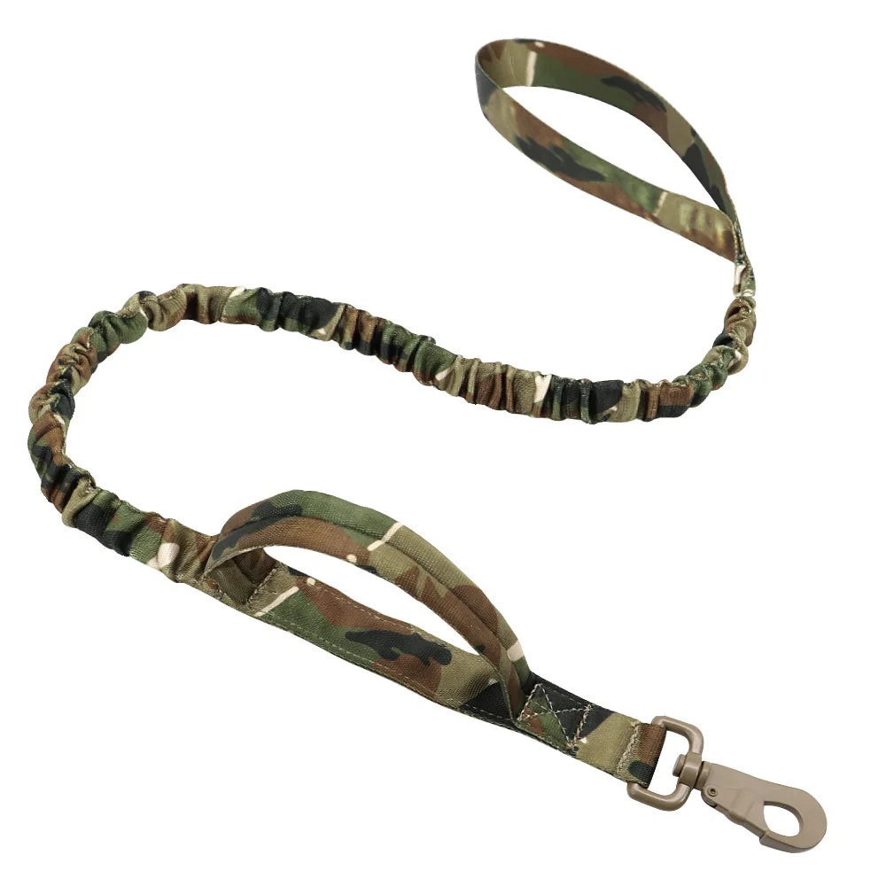 Tactical Harness & Leash Set for Small Pets - Camouflage Leash
