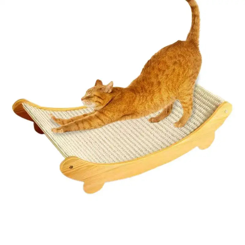 Cat Scratcher Lounge Bed – Sisal Lounger & Oval Bed Styles