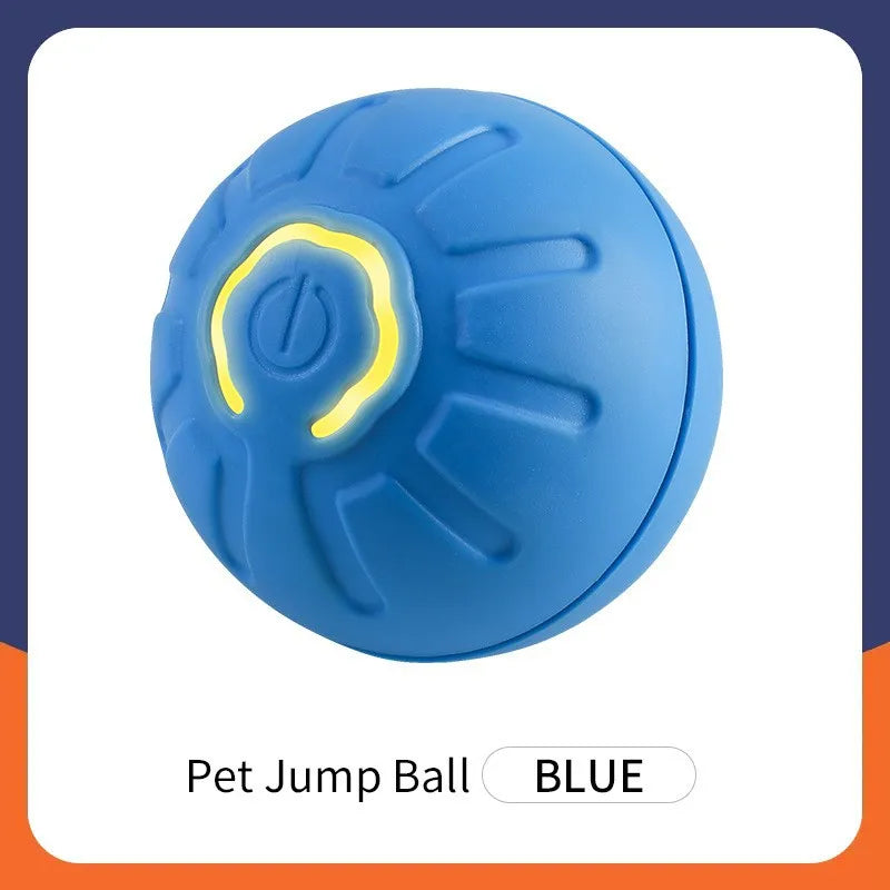 USB Rechargeable Interactive Dog Ball - Blue