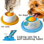 Slow-Feeder Lick Toy for Crates & Training - Orange