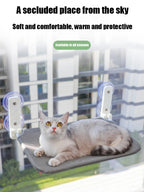 Foldable Cat Window Perch with Suction Cups