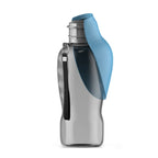 800ml Portable Leak-Resistant Pet Water Bottle - Blue