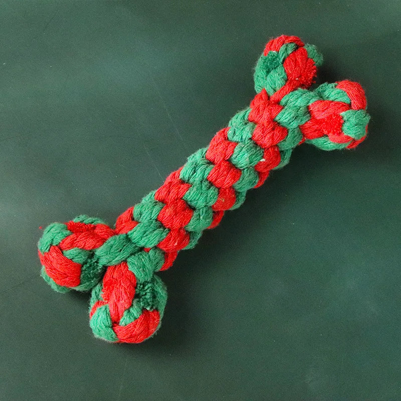 Holiday Rope & Plush Dog Toys – product photo 14