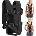 Hands-Free Front Dog Carrier Backpack – Legs-Out & Padded