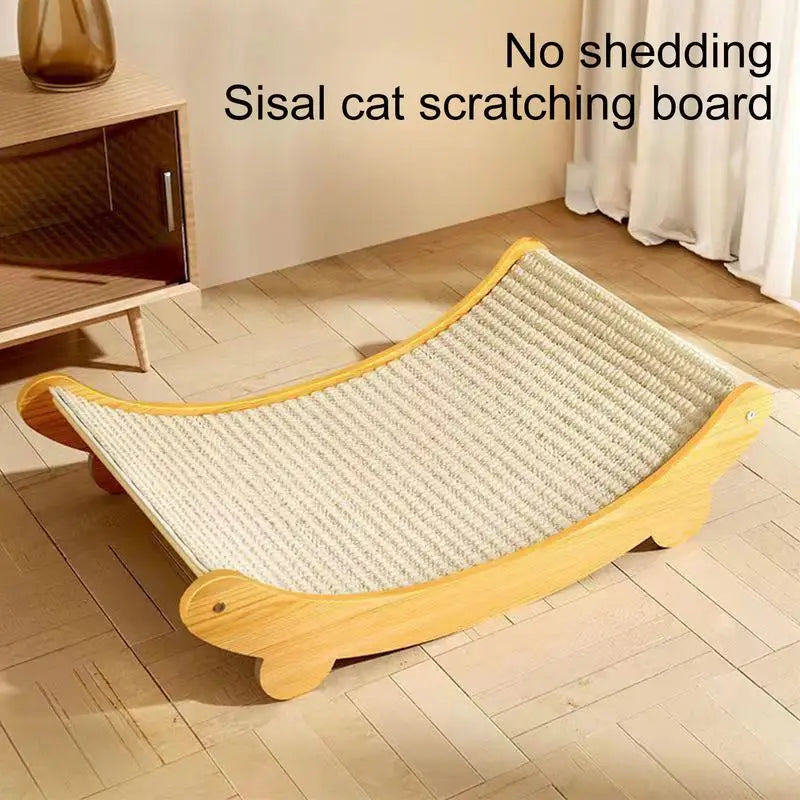 Cat Scratcher Lounge Bed – Sisal Lounger & Oval Bed Styles