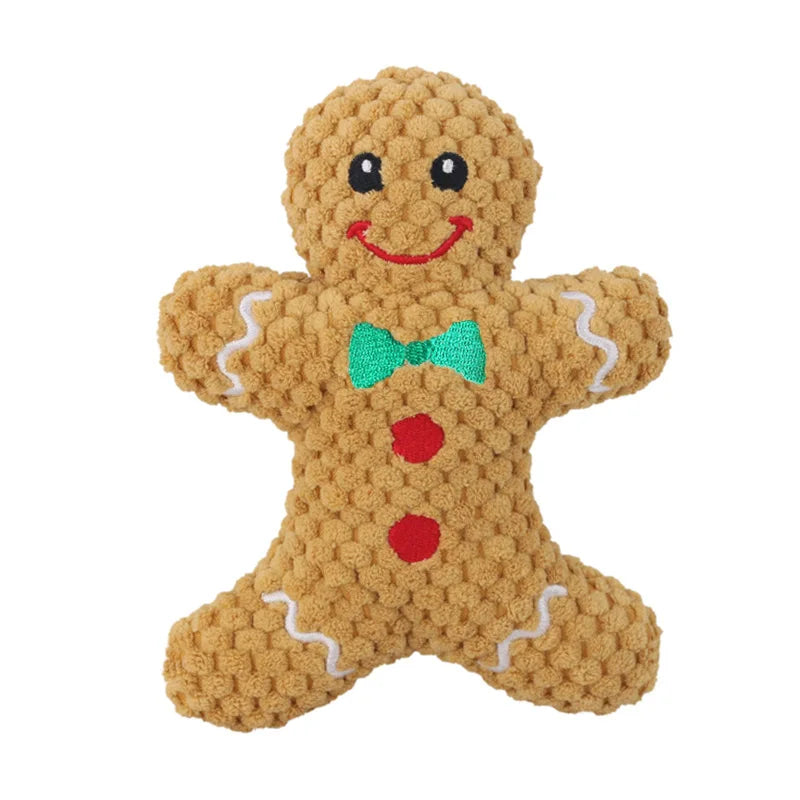 Christmas Squeaky Plush Dog Toys – product photo 16
