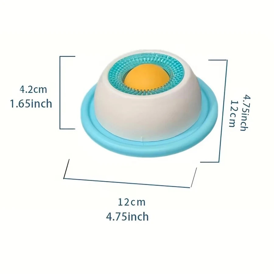 Slow-Feeder Lick Toy for Crates & Training - Blue