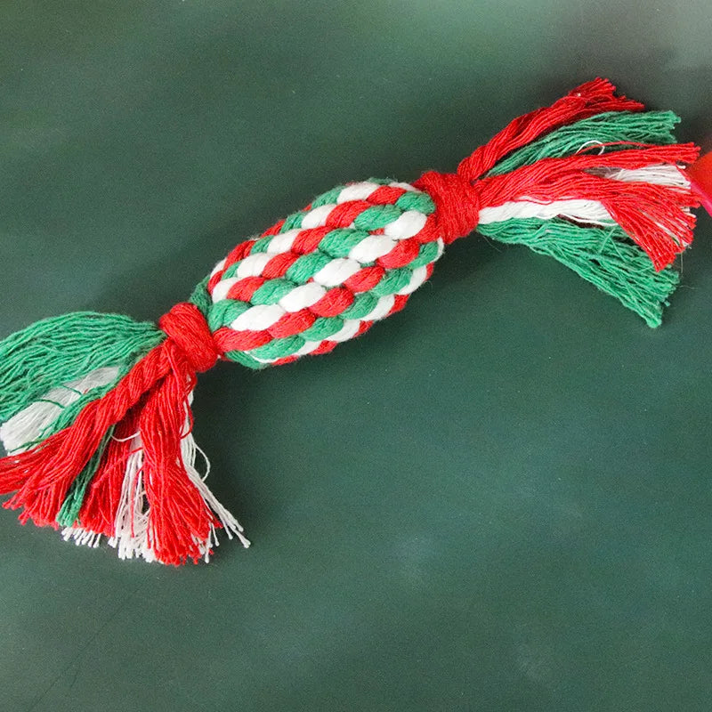 Holiday Rope & Plush Dog Toys – product photo 10