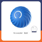 USB Rechargeable Interactive Dog Ball - Blue 1