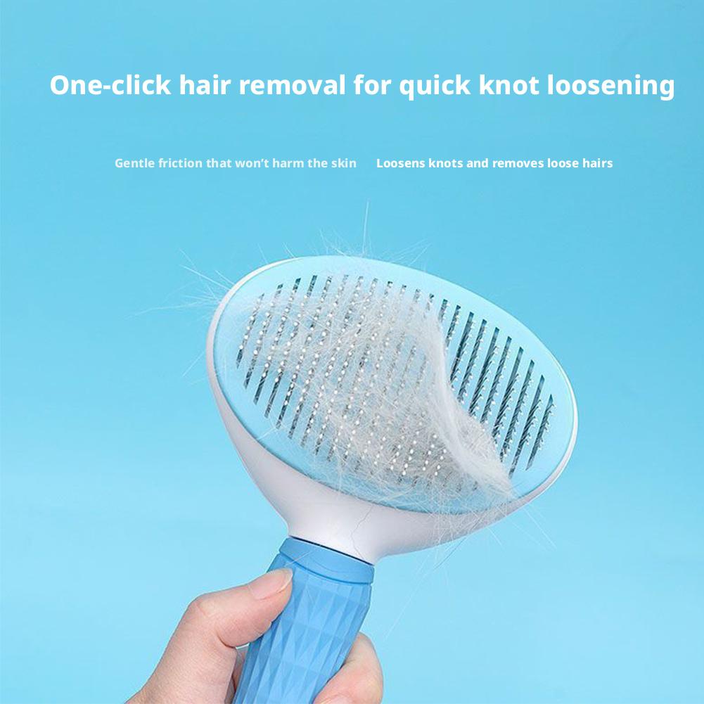 Self-Cleaning Pet Grooming Brush – photo 12