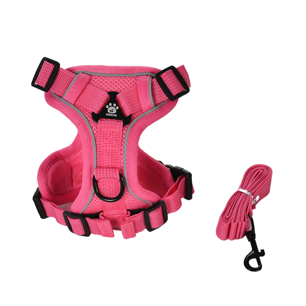 Reflective Mesh Harness & Leash Set for Small Pets – photo 12