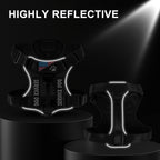 Reflective Service Dog Harness with 5 Patches