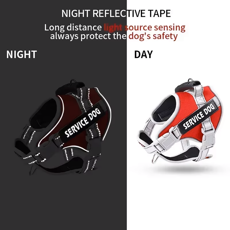 No-Pull Reflective Dog Harness & Leash Set