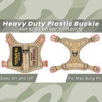 Tactical Harness for Small Dogs with Control Handle – photo 2