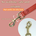 Waterproof PVC Dog Leash with Gold-Tone Buckle – photo 14