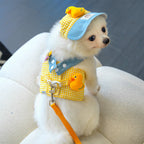 Duck & Frog Harness Set with Leash & Cap – Small Dogs & Cats