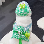 Duck & Frog Harness Set with Leash & Cap – Small Dogs & Cats
