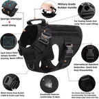 Tactical MOLLE Dog Harness Set with Pouches – photo 3