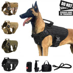 Heavy-Duty Tactical Dog Harness with Handle