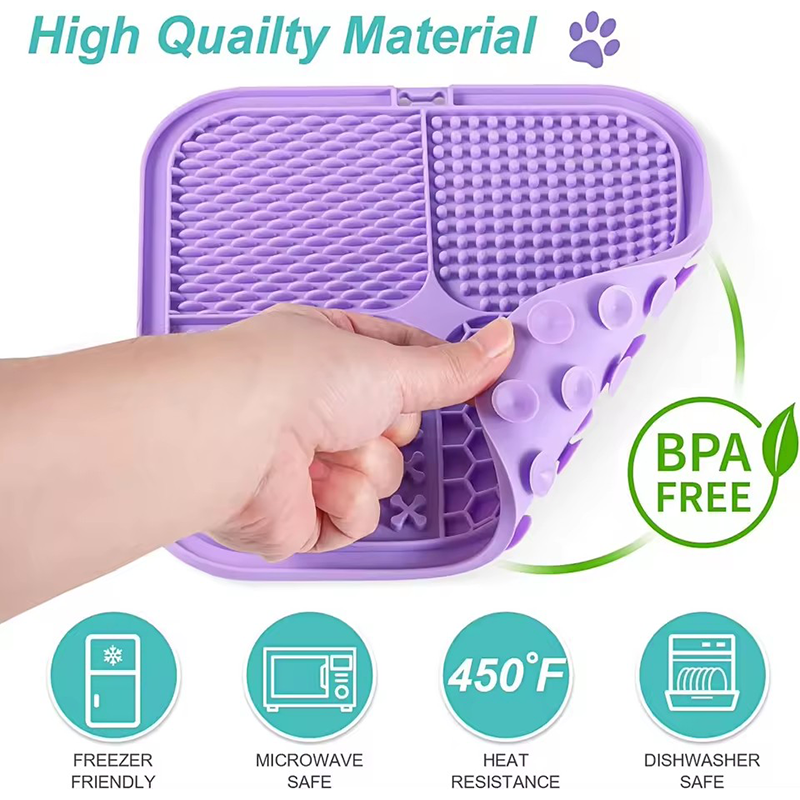 Silicone Suction Lick Mat & Slow Feeder