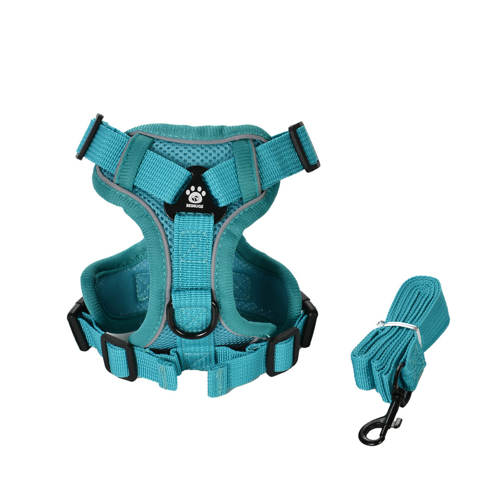 Reflective Mesh Harness & Leash Set for Small Pets – photo 9