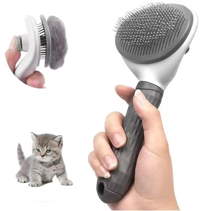 Self-Cleaning Pet Grooming Brush – photo 11