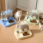 2-in-1 Automatic Cat Feeder & Water Dispenser
