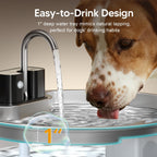 7L Stainless Steel Sensor Pet Water Fountain – photo 2