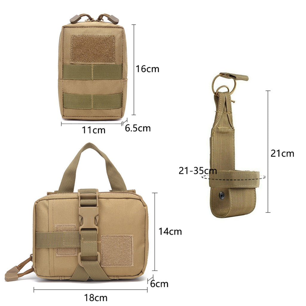 Tactical MOLLE Dog Harness Set with Pouches – photo 7