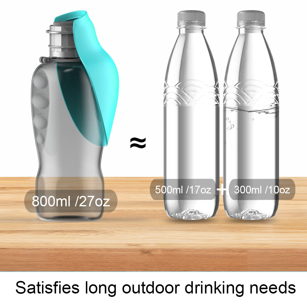 800ml Portable Leak-Resistant Pet Water Bottle – photo 7