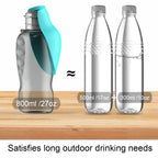 800ml Portable Leak-Resistant Pet Water Bottle – photo 7