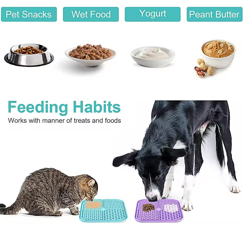 Silicone Suction Lick Mat & Slow Feeder