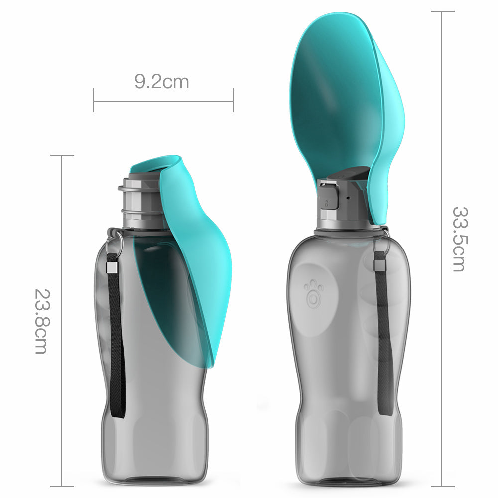 800ml Portable Leak-Resistant Pet Water Bottle – photo 3